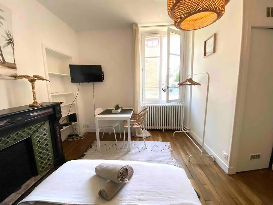 דירה רן Charmant Studio Au Calme Proche Centre Ville